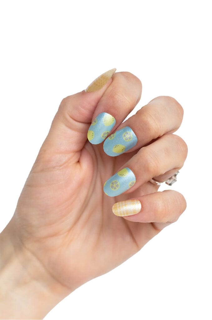 Let’s Get Zesty | Nail Wraps Nails Mailed
